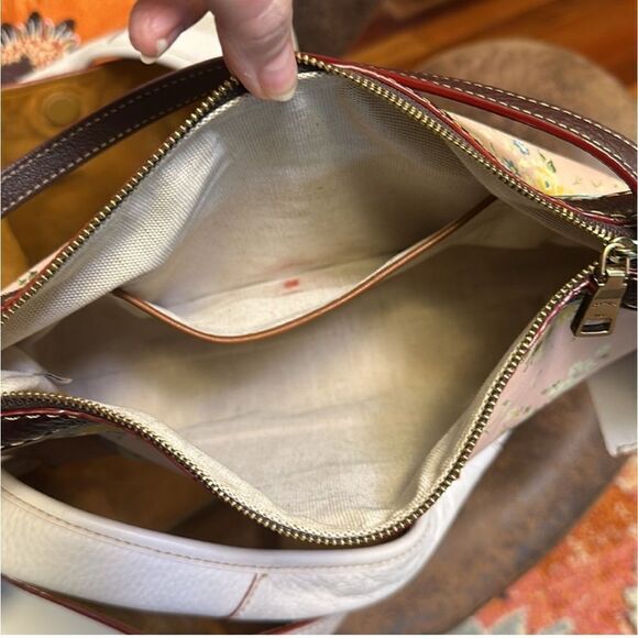 COACH 1941 BANDIT HOBO 39 LEATHER 86760 HANGTAG & BAG INSERT CHALK BRASS OXBLOOD - Picture 15 of 17